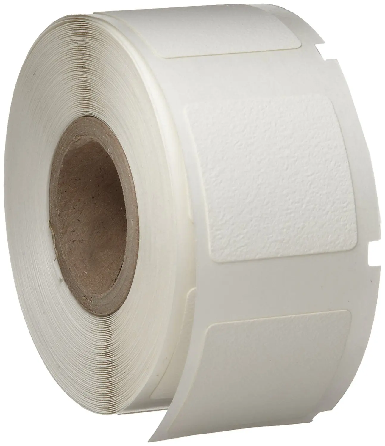 Brady WML-711-502 I.D. PRO Plus LS2000 And BradyMarker 1" Height, 1" Width, B-502 Repositionable Vinyl Cloth White Color XC Plus Printer Labels (250 Per Roll)