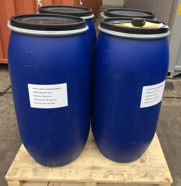 68585-34-2 sles 70% sodium lauryl ether sulphate