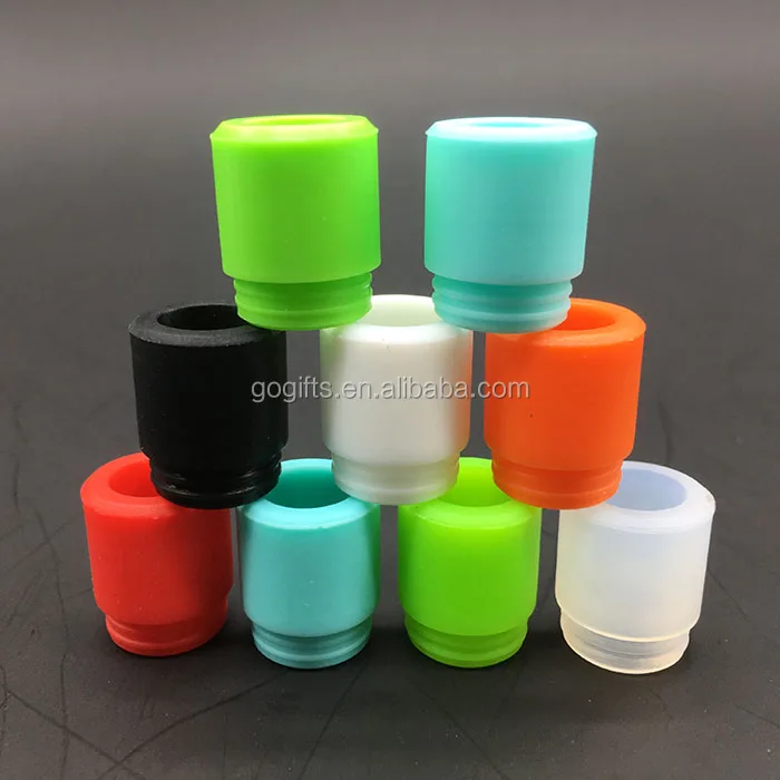 810 Silicone Mouthpiece Cover Drip Tip 810 Disposable Colorful Silicon