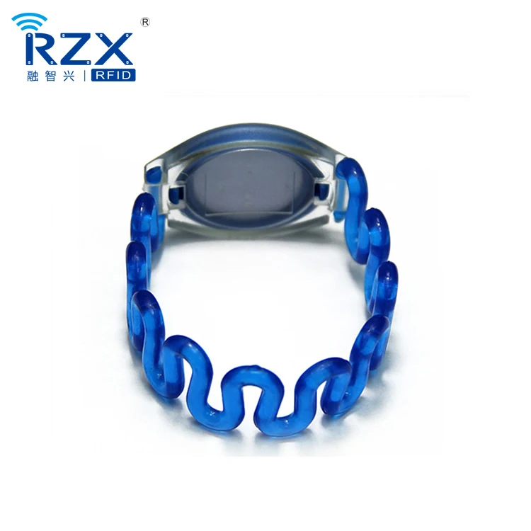 Programmable 125KHz EM4200 ABS RFID Wristband Price For Swimming Pool