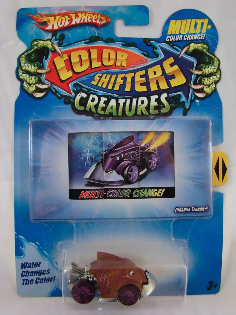 hot wheels color shifters creatures