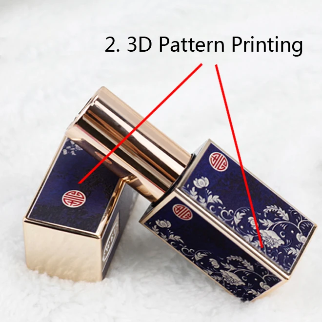 Most popular products Chinese style Empty lipstick container tube packaging/Magnetic lipstick tube