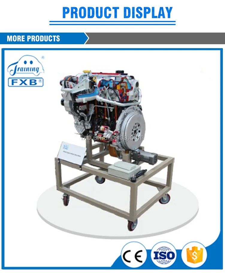 Diesel Engine Section Cutaway Demo Model Automotive Training Model ...