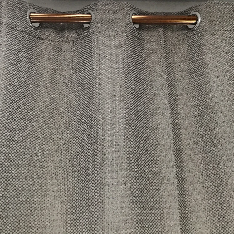 High Quality Modern Imitation Hemp Window Curtains for Small Batch