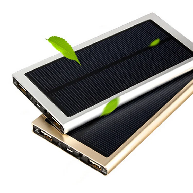 Hot selling waterproof solar power bank solar charger, 8000mah solar charger powerbank with dual usb - ANKUX.COM
