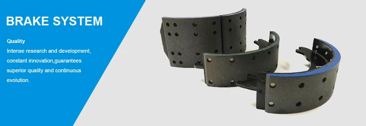 Truck Brake shoe banner
