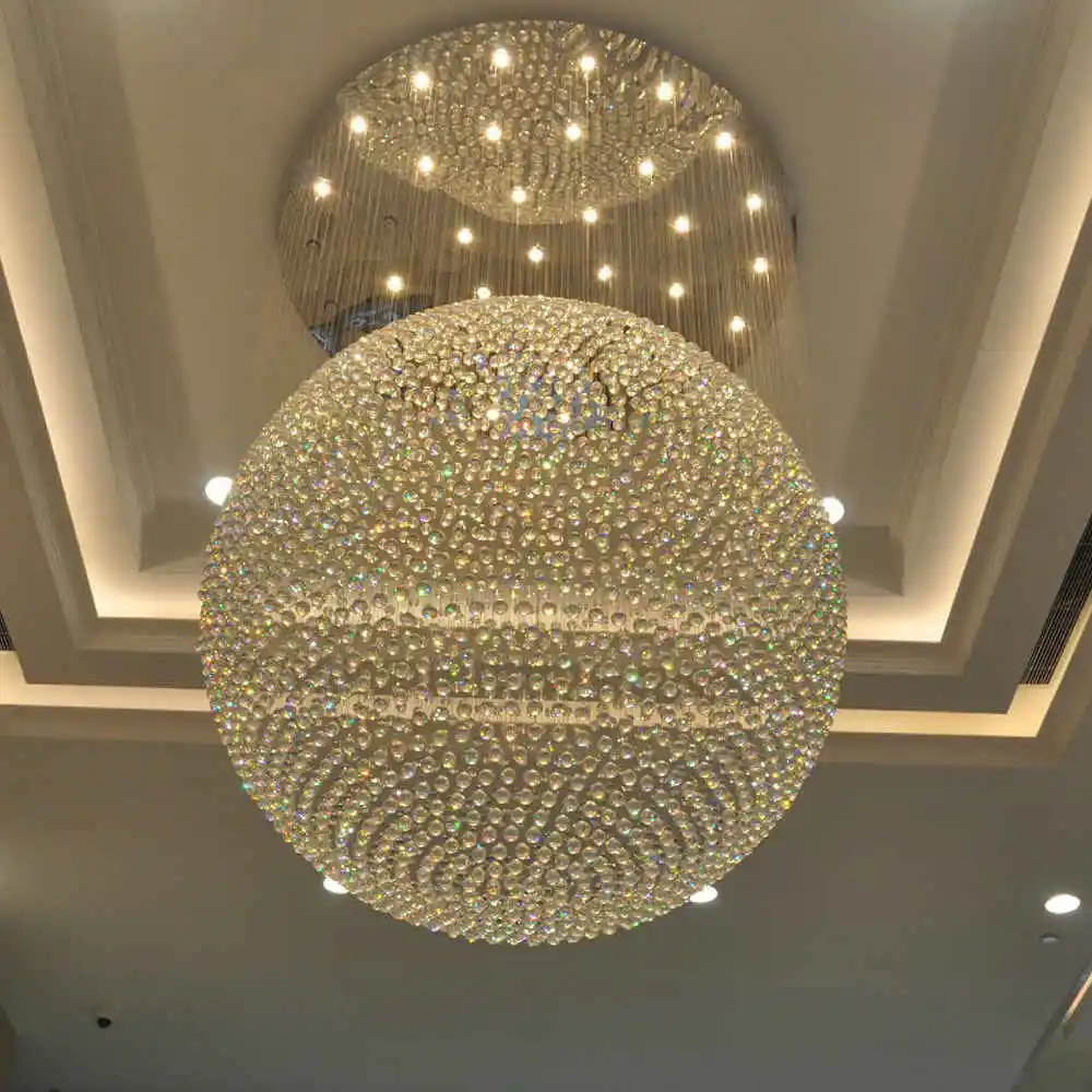 contemporary pendant ball crystal lighting fixtures chandeliers