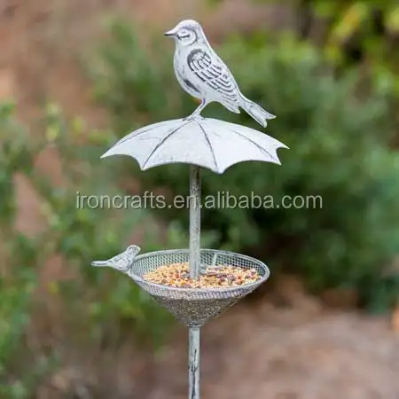 2018 Hot Umbrella Bird Feeder Stake Buy Bird Feeder Garden