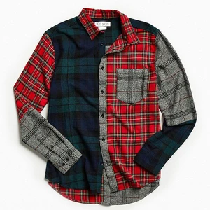 Plaid flannel button-down shirts Plaid flannel button-down shirts