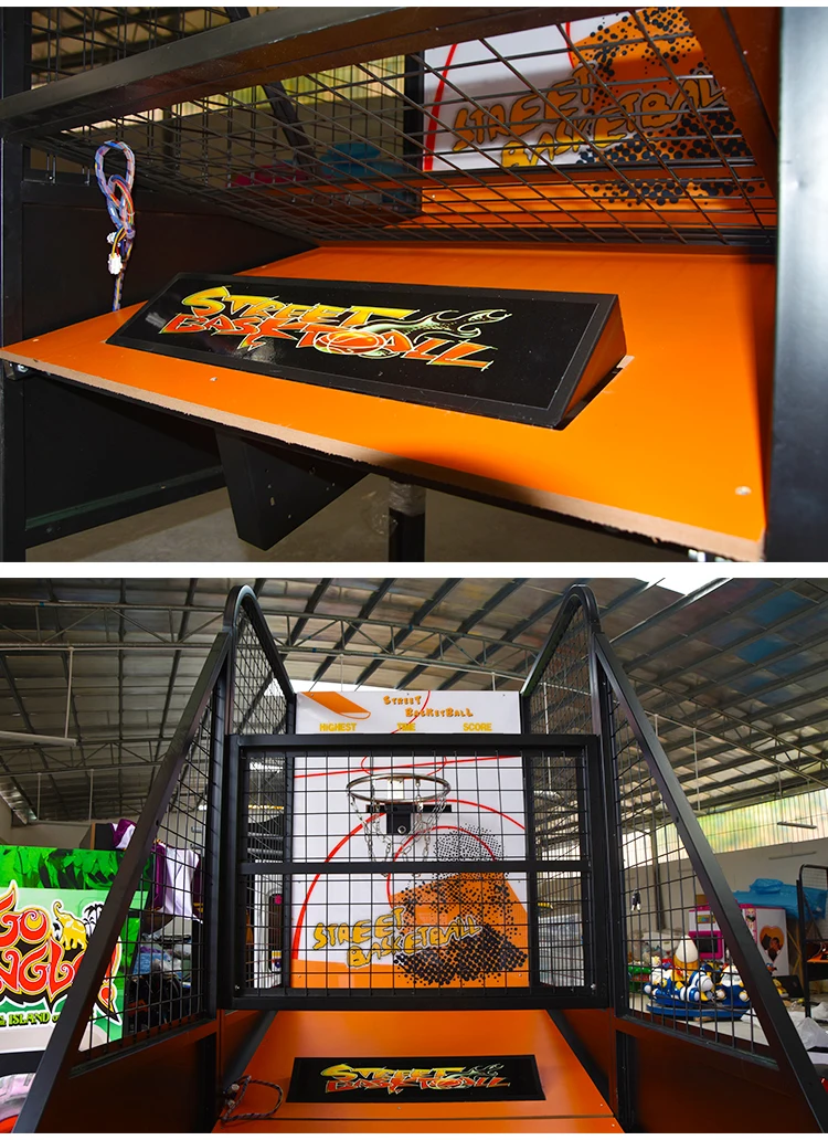 Hotest Coin Pusher Electronic Basketball Machine For Arcade Game Center