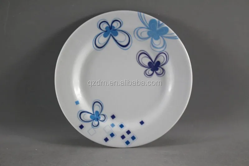 7 Inch Melamine Round Plate Round Dish For Dessert