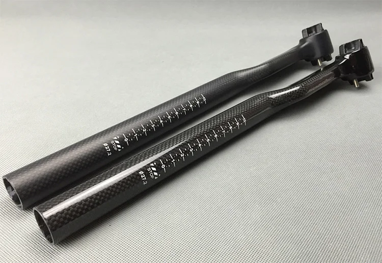 Hot Sale 27.2/31.6/30.8mm Diameter Carbon Cycling Seat Tube Matte