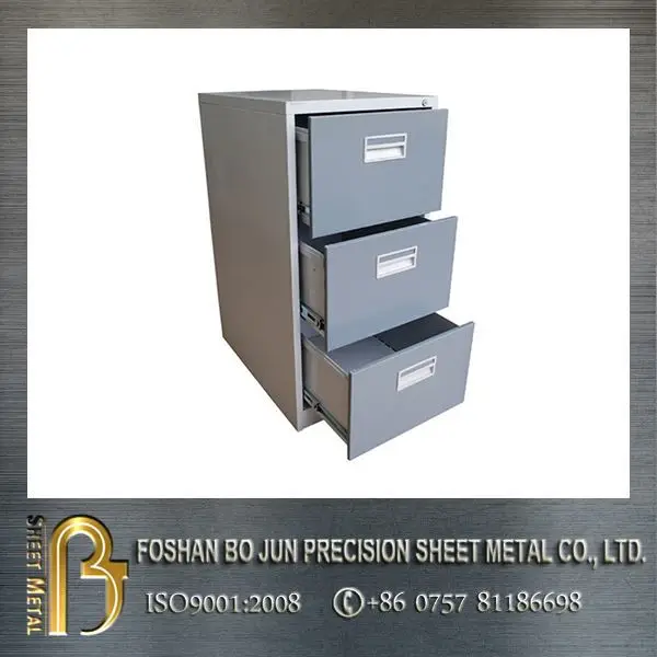 101x Foshan Bo Jun modern office high precision filing cabinet with 3 drawers