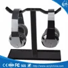 Factory Customized Black Acrylic Headphone Hanger Universal earphone / headset Stand Gadget Holder / display stand