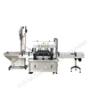RF-140 automatic plastic/ glass bottle rotary plate capping machine with cap feeder