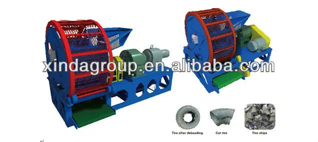 ZPS tire shredder