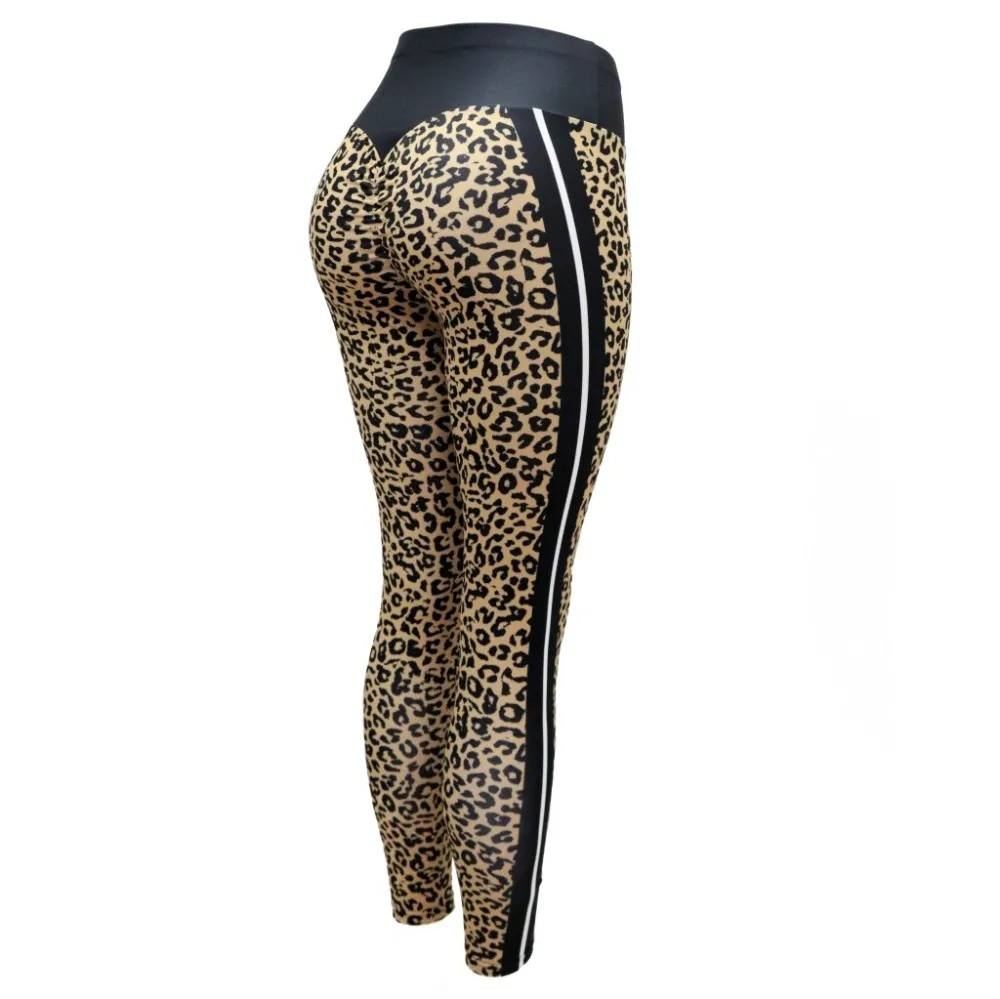 Leopard Print Yoga Pants Butt Lift Yoga Pants Leggings Seamless Yoga