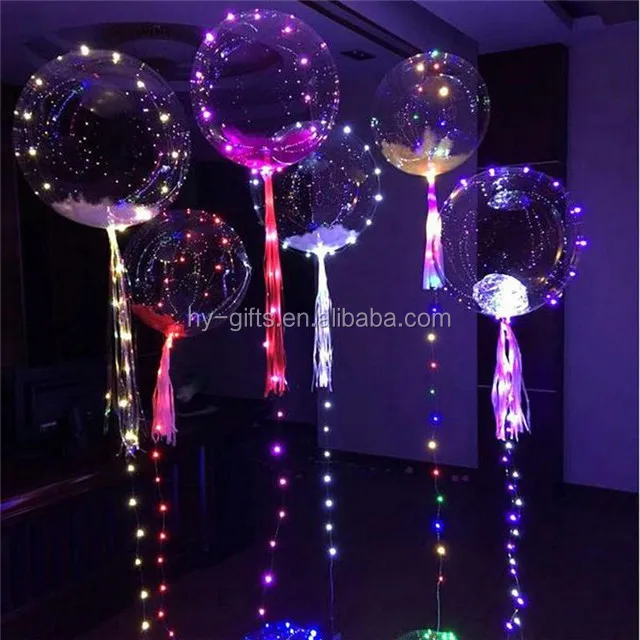 Round Mixed Color Inflatables Led Balloon New Arrive Event Wholesale