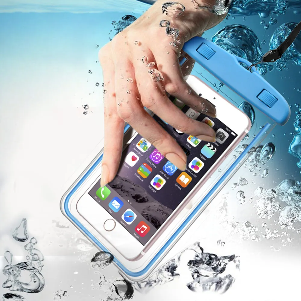 Factory Underwater Full Sealed Waterproof Phone Case Universal Clear