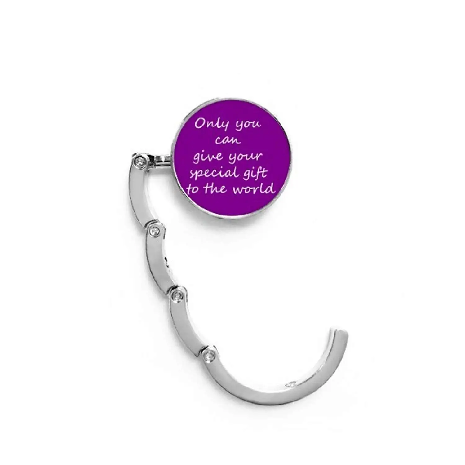 You Can Give Gift World Inspirational Table Hook Folding Bag Desk Hanger Foldable Holder