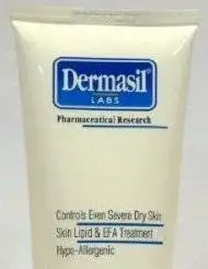 dermasil dry skin treatment on face