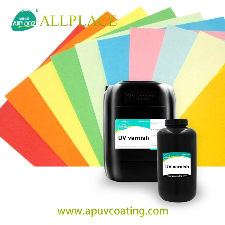 Uv Curing Coating Paper Sheet Varnish Varnishing From Allplace