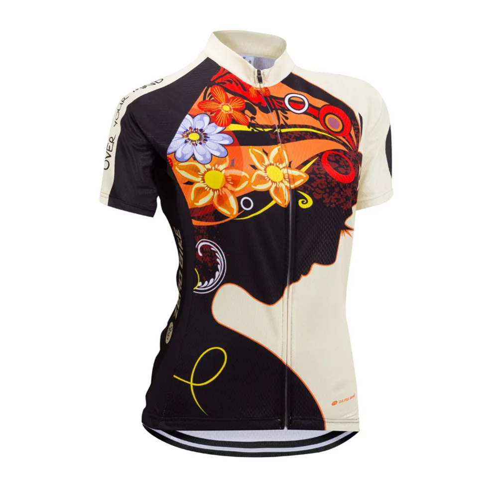 ZERO BIKE Women’s Short Sleeve Cycling Jersey Quick Dry Breathable ...