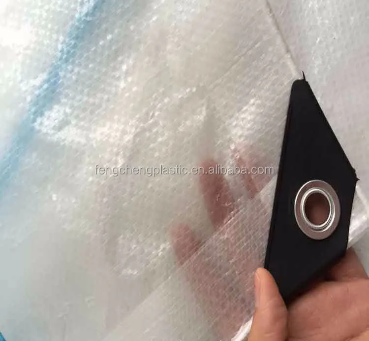 Uv Treated 200 Micron Woven Greenhouse Cover Reinforced Fabric