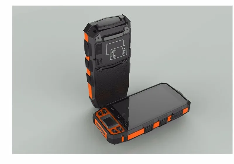 C5000 rugged IP 65 Android 7.0 PDA with barcode reader and Low Frequency 134.2KHz Animal Tag Reader - ANKUX.COM