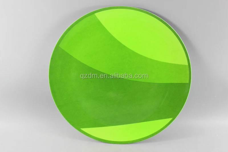 Green Color Melamine Dish
