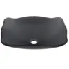 Lavabo Design Rectangular Sheer Black Glass Vessel Bathroom Sink
