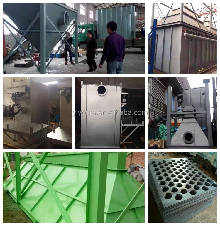  Industrial Bag Filter Dust Collectors For Air Flow Dedusting System