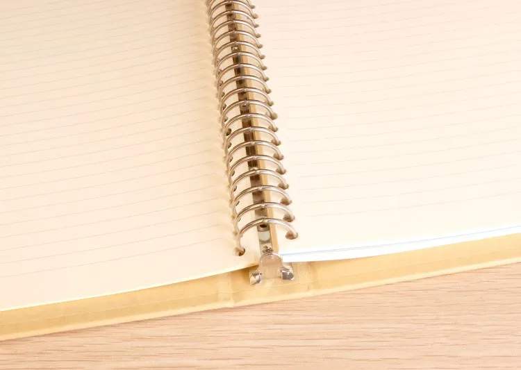 Custom Hardcover Notebook With Customer Logo And Size Spiral Bind