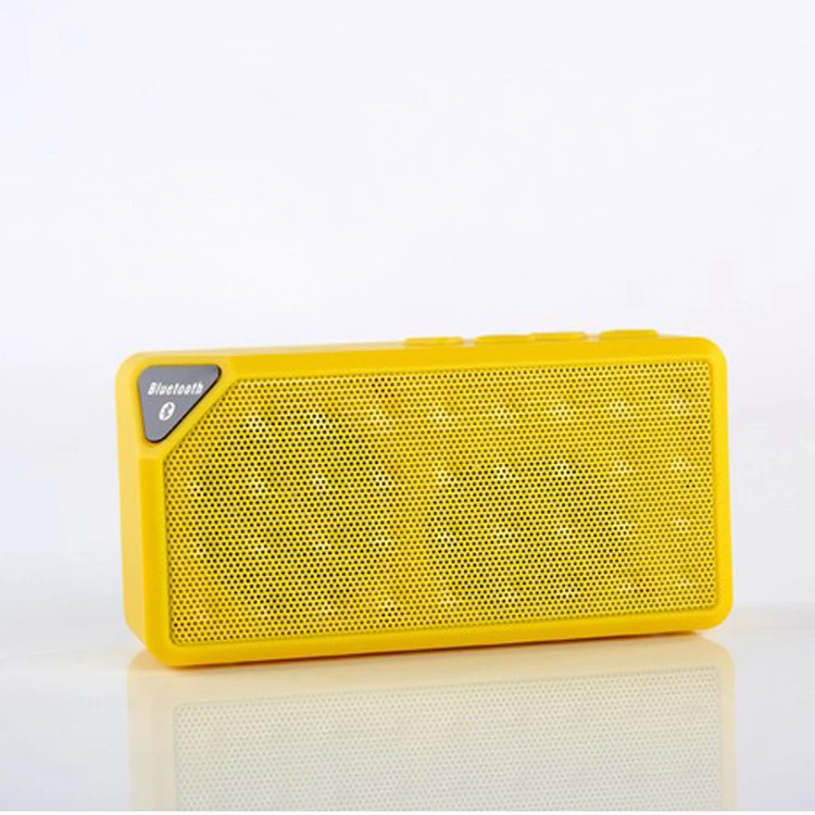 promotion gift outdoor hands free mini wireless speaker X3 Bluetooth mp3 player - ANKUX.COM