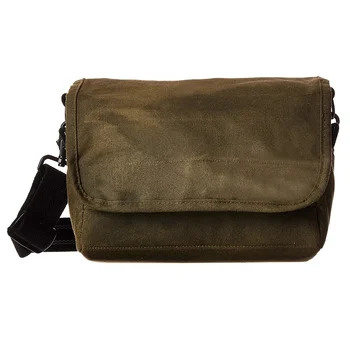 waxed canvas camera bag