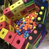 solid colour globe make magic cube puzzle kids child maze 3d solid colour
