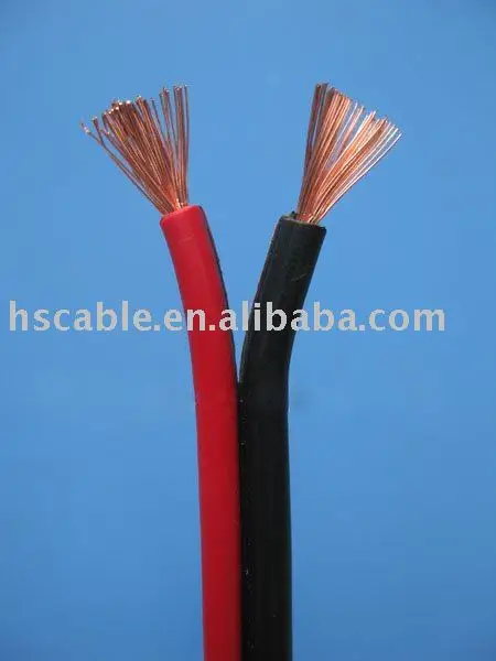 red and black speaker wire