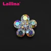 20mm Sparkling Topaz AB Crystal Rhinestone Button