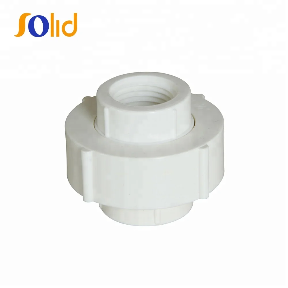 Plastic Pvc Bs Standard Full Size White Thread Pipe Fittings Buy Pvc