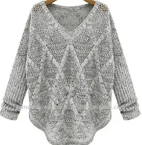 LATEST DESIGN LADIES KNITWEAR- MOHAIR LIKE ACRYLIC POINTELLE PULLOVER SWEATER LATEST DESIGN LADIES KNITWEAR- MOHAIR LIKE ACRYLIC POINTELLE PULLOVER SWEATER