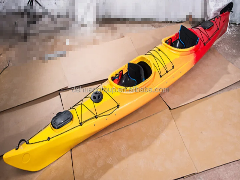 new design lldpe plastic kayak with rudder - buy new