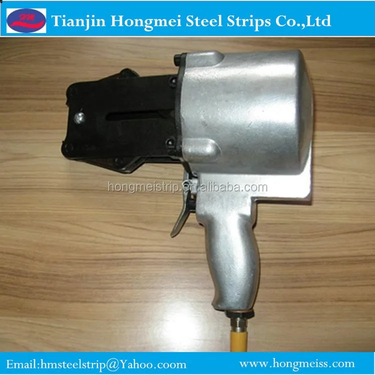 Semi automatic Steel strip packing machine Hand pneumatic Strapping tool for 3/4" ,1-1/4"