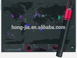 world map to scratch
