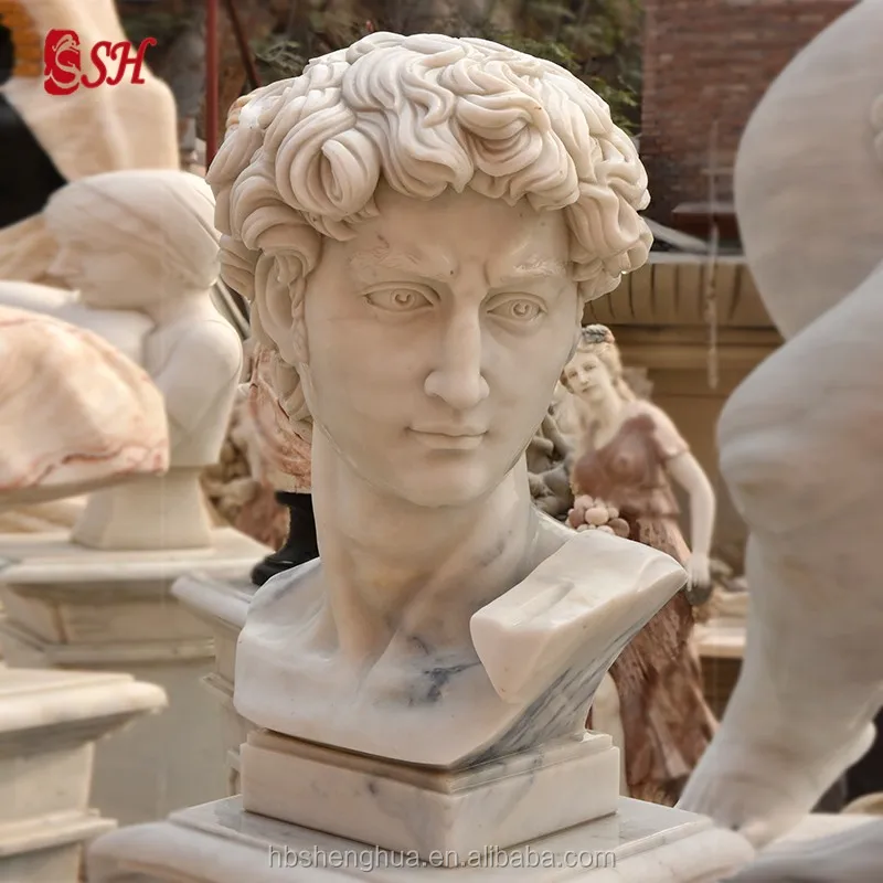 Famous Marble Bust Of David Statue For Sale Buy Marble Bust,Marble
