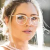 M0153 Factory Supply New Product German Lady Frame Glasses PC Metal Copper Italy Design Women Optics Eyeglasses