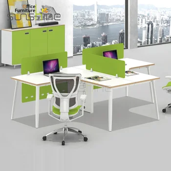 T Shaped 2 Person Office Desk