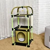 Helps keep your cat from damaging carpets Wooden Cat Tree Furniture Scratcher cat tree house