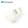 8 Pins Cat 5e RJ45 UTP Cat-5e Internet Cable PC Plug for Network Connection