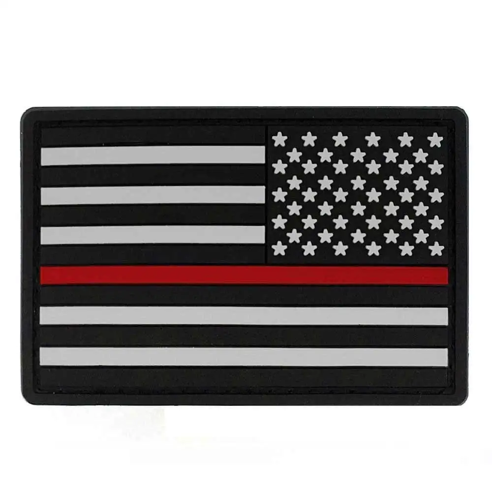 METIS RED NATIVE FLAG IRON-ON PATCH CREST BADGE 1.5 X 2.5 IN.