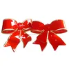 large christmas bowknot ornament christmas ribbon bowknot